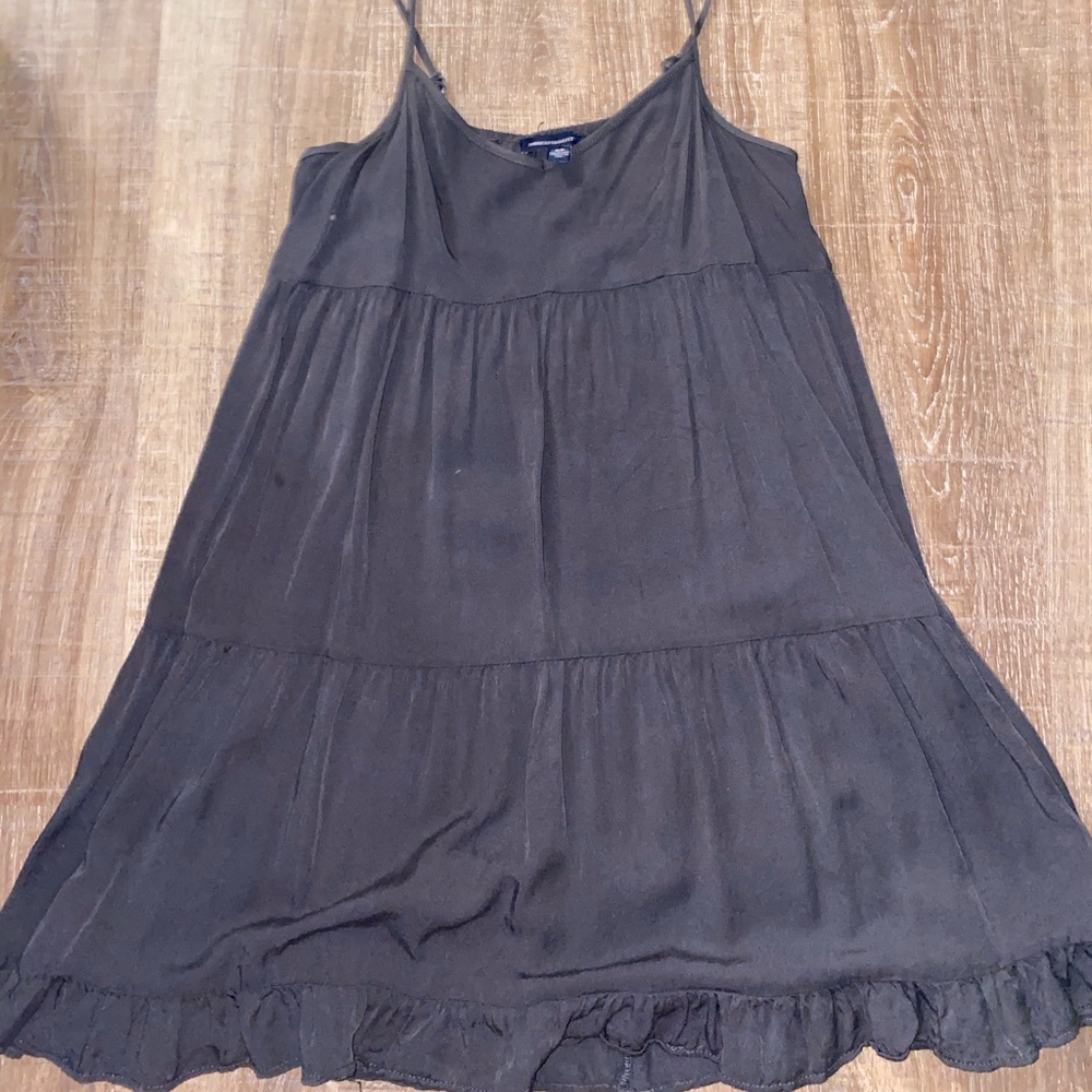 AE tiered grey dress!